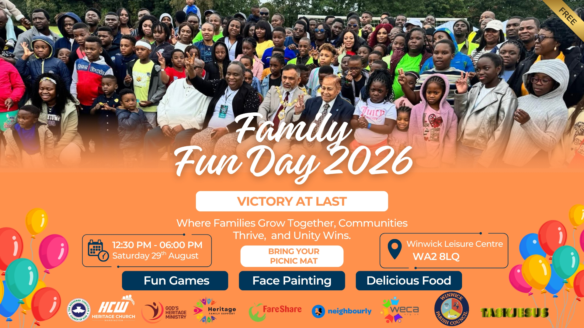Family Fun Day 2026 — banner