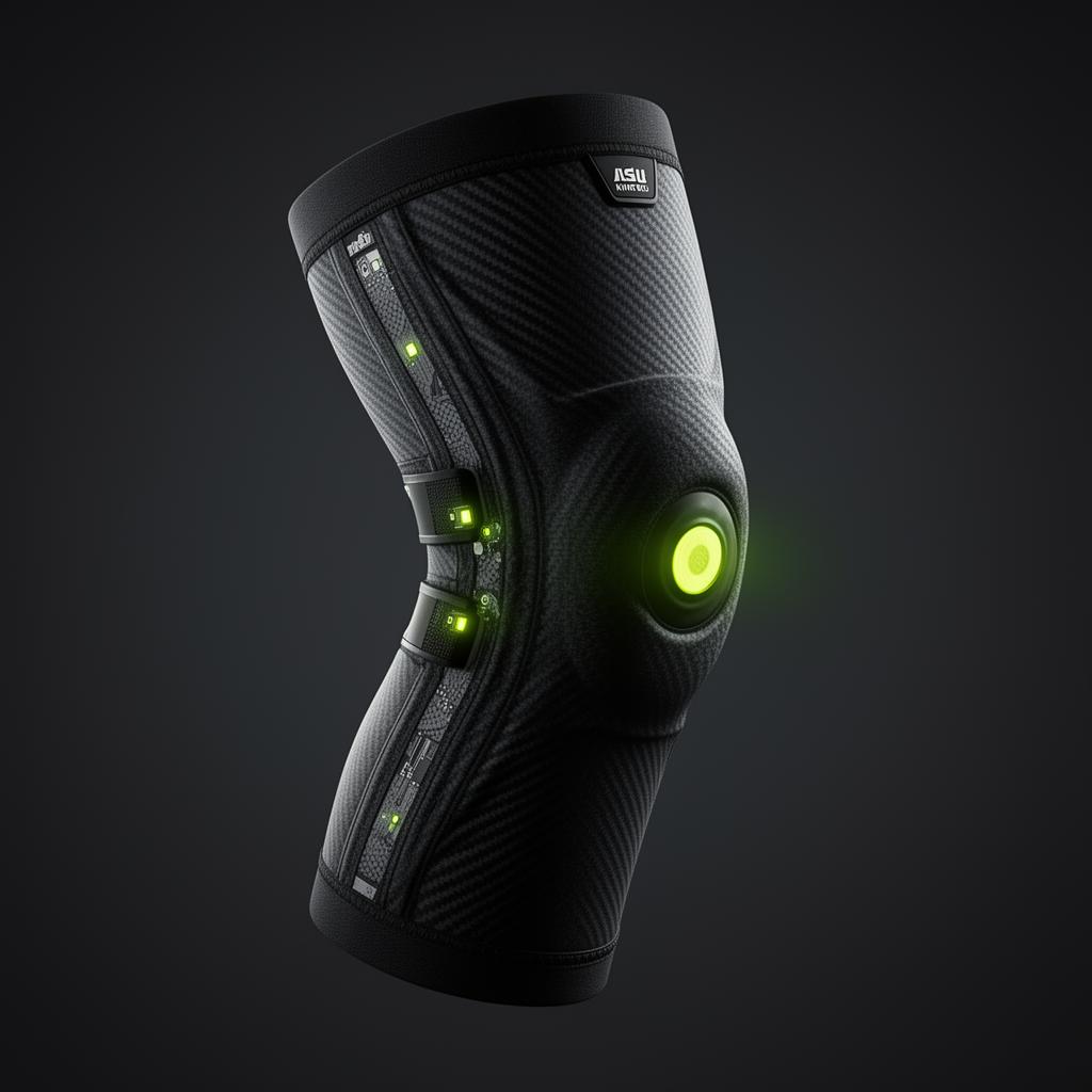 Kintex wearable band on a soft studio surface